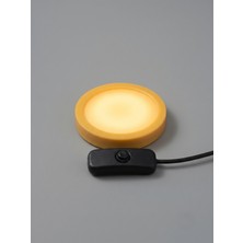 OEM LED Işık 50MM Kendin Yap Ürünleri Içini Işıklandırma Gece Lambası Vb Ürünler Için Sarı Işık