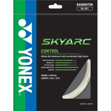 Die Grup Yonex Skyarc Badminton Kordajı 0.69 mm / 10 M - Beyaz