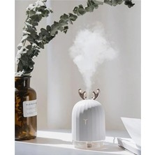 Die Grup Sna Geyikli LED Işıklı Hava Nemlendirici Buhar Makinesi Air Diffuser Hediyelik Minimal, SNA-451