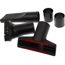Die Grup Kgpart Süpürge Mini Başlık Seti, Black Decker Karaca Homend Lg Miele Samsung ile Uyumlu, Siyah
