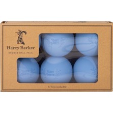 Die Grup Harry Barker Kauçuk Toplar ve Kauçuk Çiğneme Çubuğu, Köpekler Için Kauçuk Kemik - 2,5 Inç Kauçuk Toplar - 6 Paket