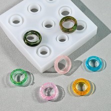 Die Grup Epoksi Kalıpları Epoksi Reçine Fotoğraf Çerçevesi Silikon Resim Çerçevesi Kalıbı 13X10CM Şeffaf