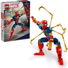 Odea LEGO | Marvel Iron Örümcek Adam Yapım Figürü 76298, 8 Yaş ve Üzeri Süper Kahraman Seven Kız ve Erkek Çocuklar Için Koleksiyonluk Oyuncak Yapım Seti, Çocuklar Için Doğum Günü Hediyesi Fikri (303 Parça)