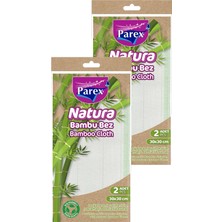 Die Grup Parex PRX0205-2 Natura Bambu Bez 2'li Paket 30 x 30 cm Ikili Set