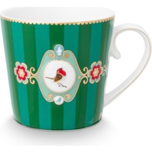 Die Grup Pip Studio Love Birds Yeşil Porselen Kupa 250 ml