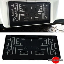 Die Grup Eraks Car Accesories Plaka Altı Plastik Kare Tip Plakalık 2 Adet