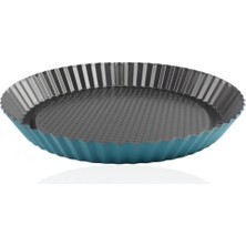 Die Grup Turta Tart Kalıbı Turkuaz 28CM