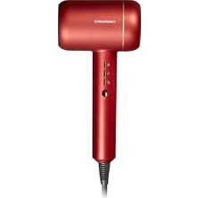 Die Grup Hd 9980 Ionica Air Styler Profesyonel Saç Kurutma Makinesi, Fön Makinesi, Sensörlü Kurutma, Hız ve Sıcaklık Ayarı, 1800 W Motor, Kırmızı