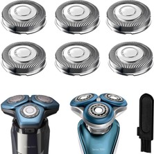 Die Grup SH71 Yedek Başlıklar Philips Norelco Tıraş Makinesi Serisi 7000 ve 5000 Üçlü Tıraş Makinesi ile Uyumlu Dayanıklı Keskin Bıçak, Comfortcut Yedek Bıçaklar, Philips Norelco S7782 S7788 Için Tıraş Bıçağı