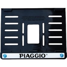 Die Grup Sevgent Piaggio Pıaggıo ile Uyumlu Uyumlu Plastik (15X24 Cm) Kırılmaz Plakalık