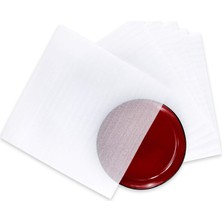 Die Grup Ucgou Köpük Torbalar 50'li Paket 30,48 cm x 30,48 cm Yastık Köpük Kılıfı Bulaşık Sarma ve Züccaciye Paketleme Temini Olarak - Bulaşıkları, Camı ve Mobilyaları Güvenle Sarın, Taşıma Için Kullanılan