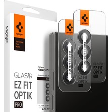 Die Grup Samsung Galaxy Z Fold 6 ile Uyumlu Kamera Lens Camı Koruyucu Kolay Kurulum Glas.tr Ez Fit Optik Pro (2 Adet) Black - AGL07970