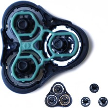 Die Grup RQ11 Tıraş Makinesi Yedek Başlıkları Philips Tıraş Makinesi ile Uyumlu, Elektrikli Tıraş Makinesi Tıraş Yedek Bıçakları Norelco RQ11 1150X 1160X 1170X 1180X Serisi Komple Tıraş Makinesi