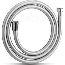 Nerolia 150 cm Modern ve Şık Pvc Duş Hortumu - Paslanmaz Rakor, Kopmaz
