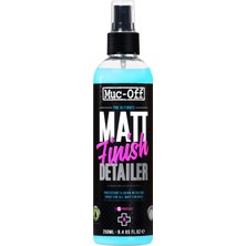Die Grup Muc Off Mat Finish Detailer 250 ml – Bisiklet Temizleyici Premium Koruyucu ve Bakım Spreyi, Mat ve Ipeksi Mat Boyalar Için – Bisiklet ve Motosikletlerde Kullanım Için, Siyah