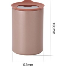 Die Grup Seramik Saklama Kabı Pembe 650ML D-NEONE065-03