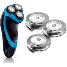 Die Grup Philips Norelco 3000, 2000, 1000 Serisi Tıraş Makineleri ve S738 Tıklama ve Stil ile Uyumlu SH30 Yedek Başlıklar, SH30 Tıraş Başlıkları, Philips S1560 Tıraş Makinesi Için Tıraş Bıçakları