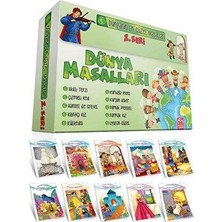TeknoKapsül 1. Sınıflar Için Dünya Masalları Serisi 2 10 Kitap