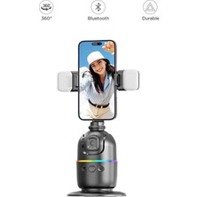 Die Grup Tripod 360 Yüz Takip Gimbal Akıllı Video Selfie Telefon Tutucu P03 Syrox