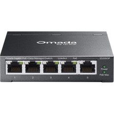 Omada 5port Gigabit 4xpoe 65W (ES205GP)