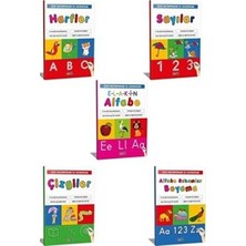 TeknoKapsül Çizgi Alıştırmaları Ile Alfabe Kavram Seti 5 Kitap