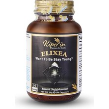 Die Grup Elixea Anti-Aging Longevity | Nmn, Resveratrol, Glutatyon, Koenzim Q10, Nadh, Pqq | Hücresel Yenilenme, Işıltılı Cilt ve Enerji Desteği | 60 Kapsül