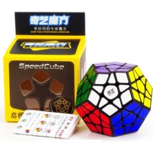 Die Grup Orijinal Qy Megaminx 12GEN Beşgen Rubik Küp Profesyonel 12 Yüzlü Zeka Küpü Akıl Oyunu Qiyi Qıheng, Çok Renkli