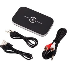 Die Grup CR19 Kablosuz 2in1 A2DP Bluetooth 5.0 Ses Adaptörü Alıcı-Verici Transmitter-Receiver Araç 3.5mm Aux Rca Kablo