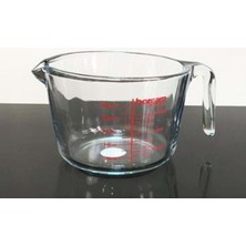 Die Grup Paşabahçe Ölçü Kabı, 1 Litre, Cam, Oval Şekil
