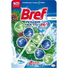Die Grup Wc Power Aktiv Çam - Kir & Kireç Önleyici & Koku Giderici 2'li Katı Klozet Temizleme Topu (2X50G)