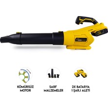 Die Grup Turbo Yaprak Üfleme Makinesi Sarı