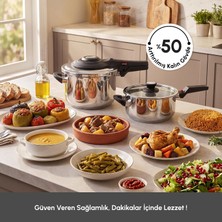 Die Grup Vitasafe Düdüklü Tencere Seti 4+6 Litre