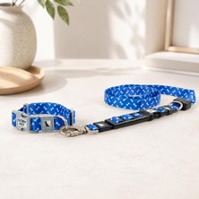 Die Grup Airmesh Köpek Gezdirme Boyun Tasma Seti Xs - Küçük Irk Köpek ve Kedi Gezdirme Tasması (Nefes Alabilen File Kumaş, 3-5 Kg) (Lacivert)