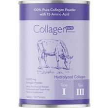 Die Grup Collagen Powder 500G,%100 Saf, Doğal Çift Hidrolize Kolajen Peptitler (50 Porsiyon)