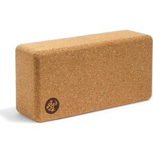 Die Grup Yoga Cork Block - Yoga Prop And Accessory, Good For Travel, Comfortable Edges, Lightweight, Extra Firm Cork