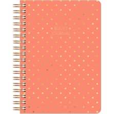 Die Grup Noktalı Bullet Journal Pro Defter Shine Mercan 17X24