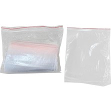 Die Grup Kilitli Saklama Poşeti 16X20 cm 100 Adet Şeffaf Kilitli Buzdolabı Poşeti