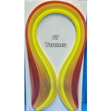 Die Grup Quilling Seti 16 Renk 40CM Turuncu