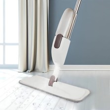 Die Grup Deterjan Hazneli Sprey Mop Seti - 360 Derece Döner Başlıklı Püskürtmeli Mop, 3 Adet Mikrofiber Yedek Bezi Hediyeli Yüzey Temizlik Mopu, Parke, Fayans ve Lamine Için Genel Amaçlı Paspas