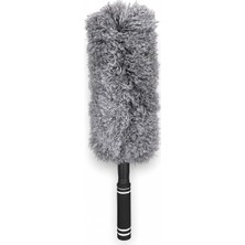 Die Grup Krafz Home Kaliteli Teleskopik Uzatılabilir Mikrofiber Yumuşak Başlıklı Toz Alma Fırçası, Püskülü Bükülebilir Dip Köşe Başlık, Boşluk Temizleme ve Almak Için Uzayabilir Fırça