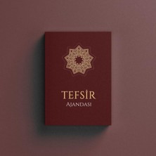 Die Grup Tefsir Ajandası (Normal Seri) (Bordo)