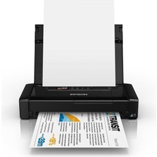 Die Grup WF-100W A4 Taşınabilir Kablosuz Yazıcı, Şarjlı Batarya, Usb, Wi-Fi, Kompakt Mürekkep Püskürtmeli Yazıcı
