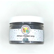 Die Grup Hobiflex Epoksi Reçine Metalik Sedefli Pigment Toz Boya Gri Renk 50 gr