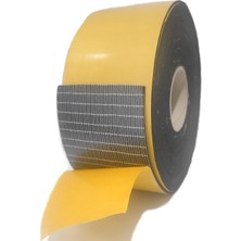 Die Grup Evi Kauçuk Bant 3mm x 15MT Siyah Izolasyon Bandı, Kendinden Yapışkanlı Kauçuk Yalıtım Süngeri, Araç Oto Ses Isı Yalıtım Bandı Köpüğü (10CM x 15MT, 3mm Kalınlıkta Kauçuk Bant 100MM)