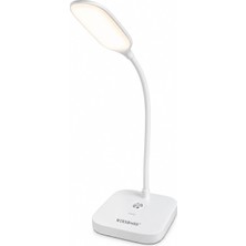 Die Grup Wınnboss 1961 LED Şarjlı Masa Lambası, Dokunmatik 3 Renk Işık, 3000-6000K, Kademesiz Dimmer, 16 Led, 3.7V Li-Ion Pil, USB Şarjlı Kablosuz Masa Lambası, Çalışma ve Okuma Lambası