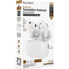 Die Grup Fulltech FB30 Smart Aı Çevirmen Bluetooth Kulaklık, Anc
