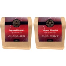 Die Grup Sirius Premium Kahve Tanzanya Kilimanjaro 250 gr - Çekirdek (2 Paketi)