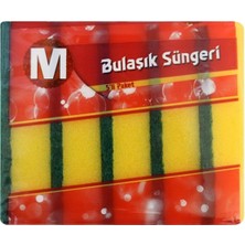 Die Grup Bulaşık Süngeri - Düz 5'li
