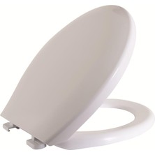 Die Grup Visam Iris 525-001 Termoplast Klozet Kapağı Beyaz 38X44,5 cm
