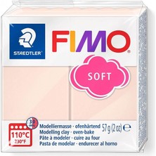 Die Grup Fimo Polimer Kil 57GR Soft Modelleme Kili Açık Ten Rengi / 8020-43 07